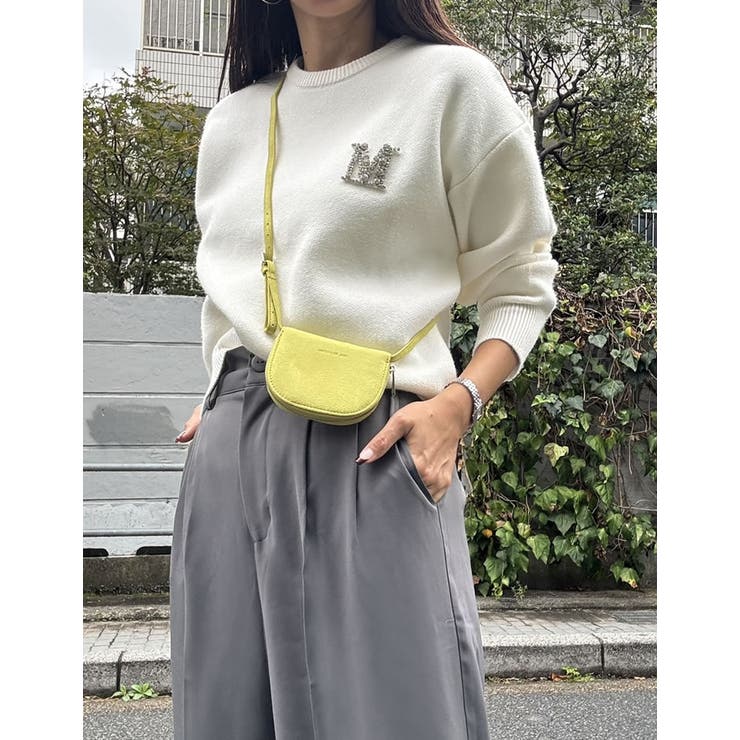 ビジューエンブレムニットトップス | Re:EDIT | 詳細画像23 