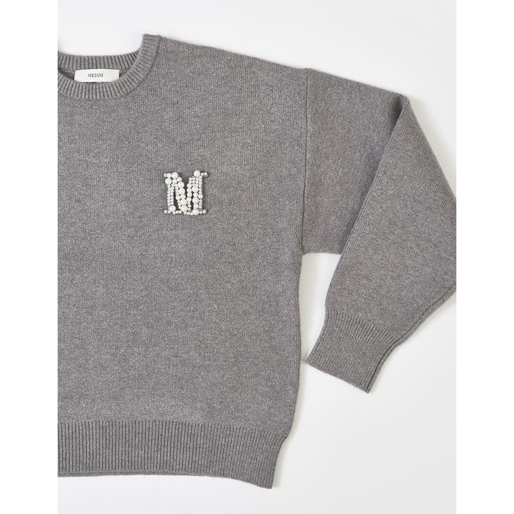 ビジューエンブレムニットトップス | Re:EDIT | 詳細画像37 