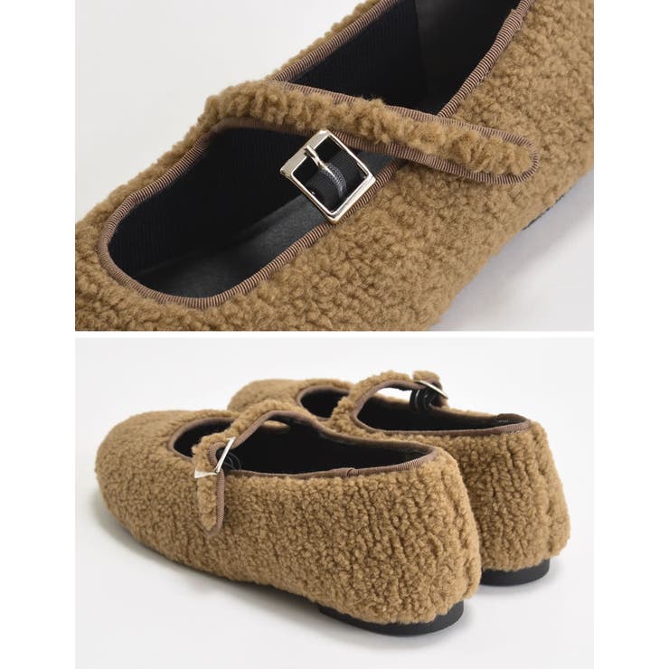 ボアバレエシューズ | Re:EDIT | 詳細画像16 