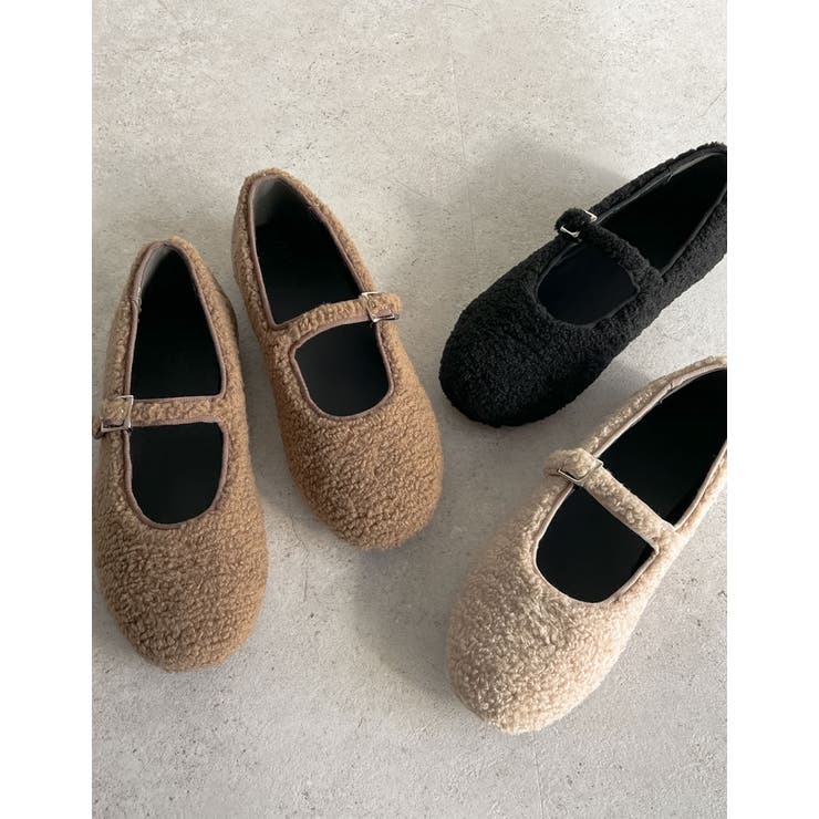 ボアバレエシューズ | Re:EDIT | 詳細画像2 