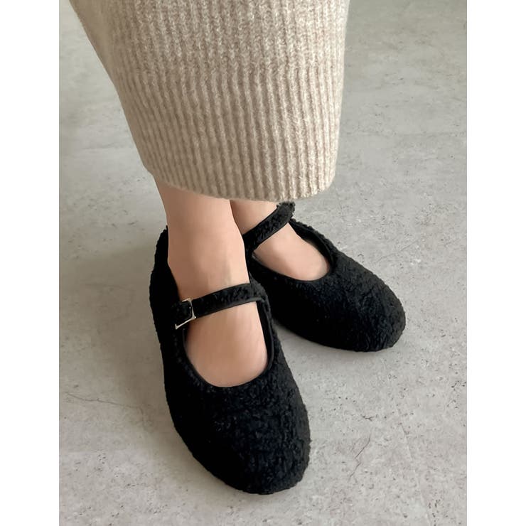 ボアバレエシューズ | Re:EDIT | 詳細画像3 