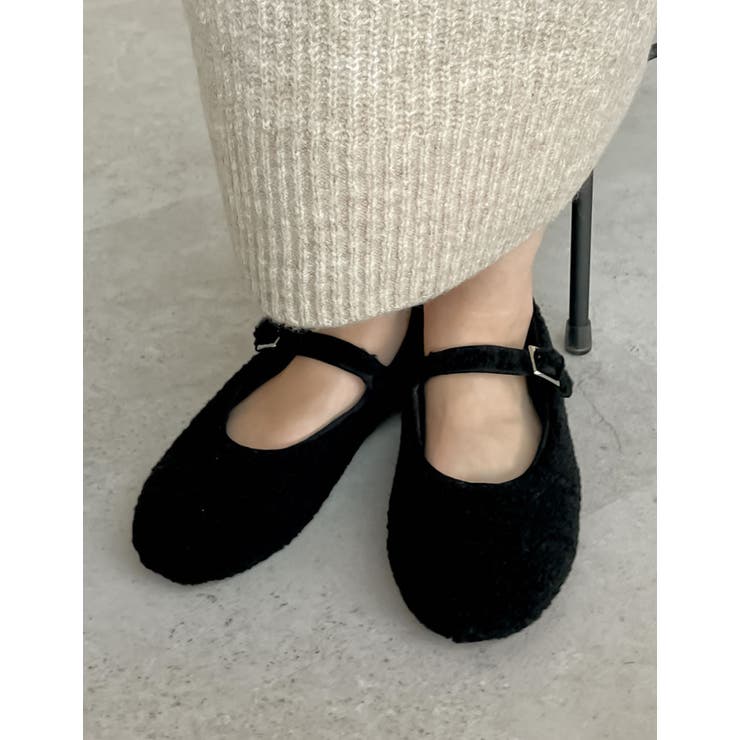 ボアバレエシューズ | Re:EDIT | 詳細画像5 