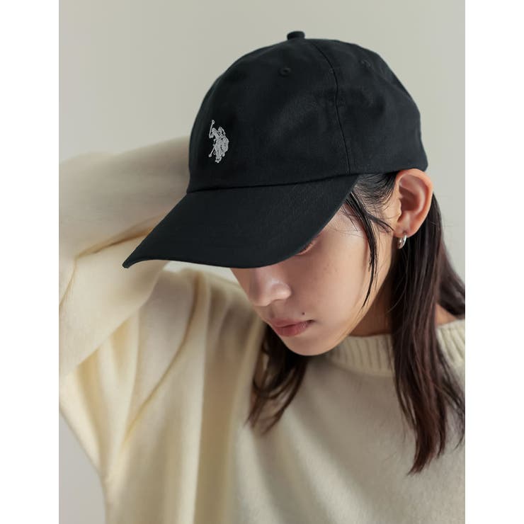 U.S. POLO ASSN.][別注]ワンポイント刺繍キャップ[品番