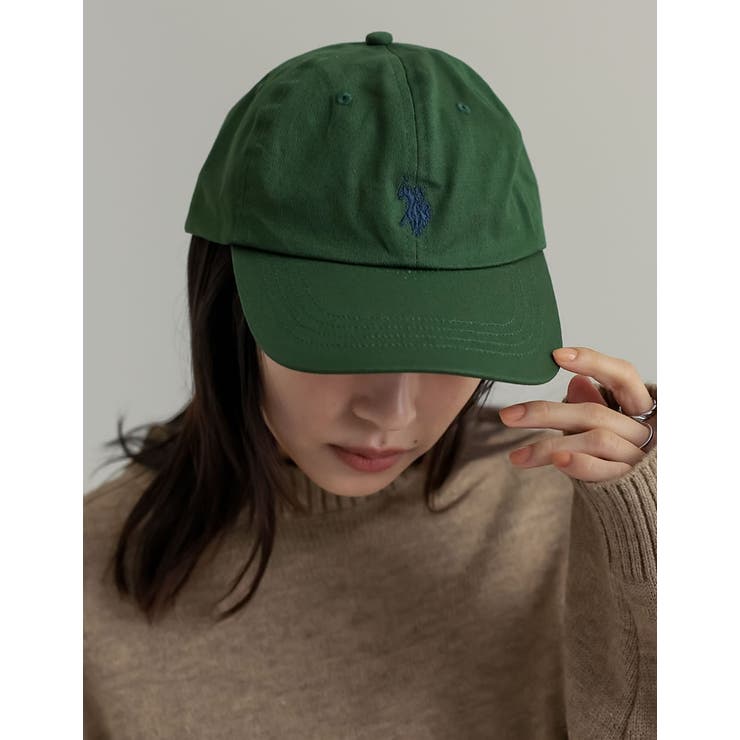 U.S. POLO ASSN.][別注]ワンポイント刺繍キャップ[品番：GS000022423