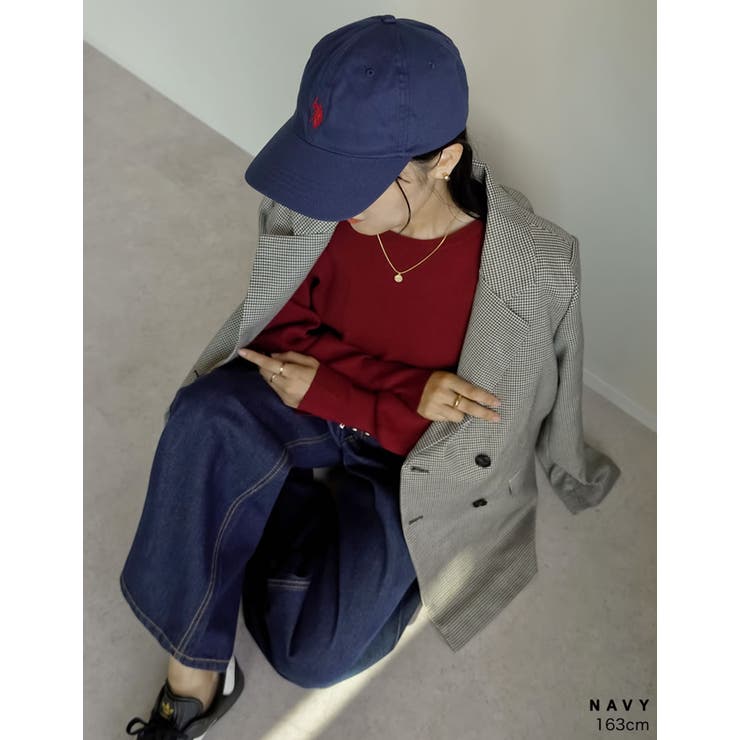 [U.S. POLO ASSN.][別注]ワンポイント刺繍キャップ | Re:EDIT | 詳細画像12 