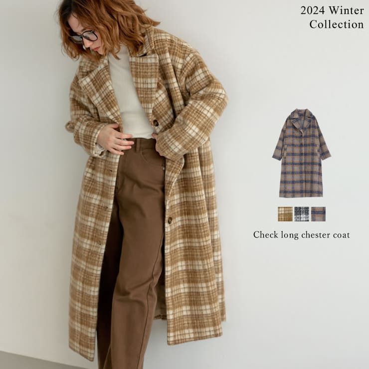 未使用✨23区 ロキャロンオブスコットランド チェック柄　チェスターコート　M 未使用✨23区 ロキャロンオブスコットランド チェック柄