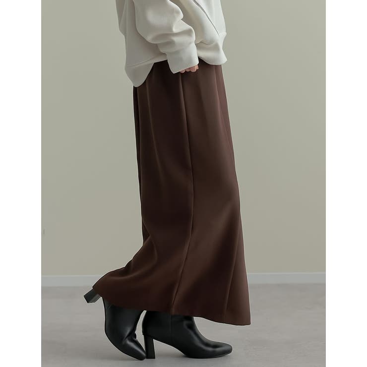 [低身長/高身長サイズ有]カットツイルサイドスリットスカート | Re:EDIT | 詳細画像14 