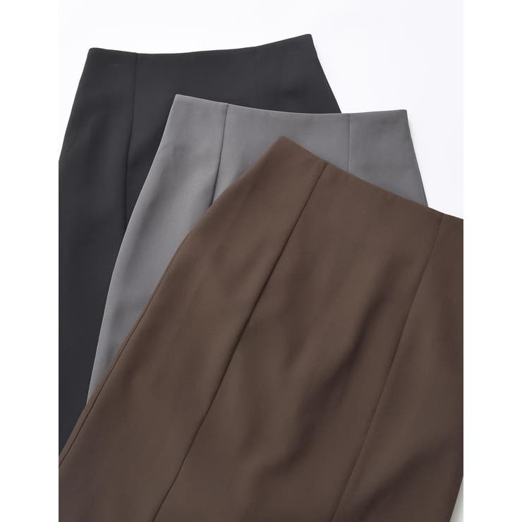 [低身長/高身長サイズ有]カットツイルサイドスリットスカート | Re:EDIT | 詳細画像5 