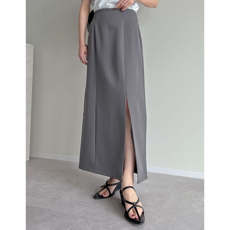 [低身長/高身長サイズ有]カットツイルサイドスリットスカート | Re:EDIT | 詳細画像32 