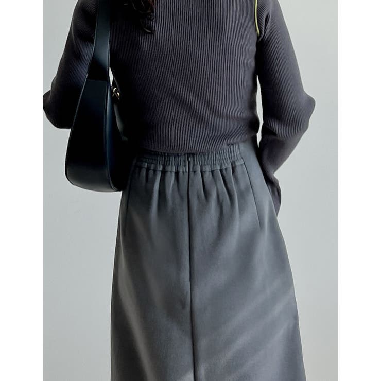 起毛フロントスリットタイトスカート | Re:EDIT | 詳細画像11 