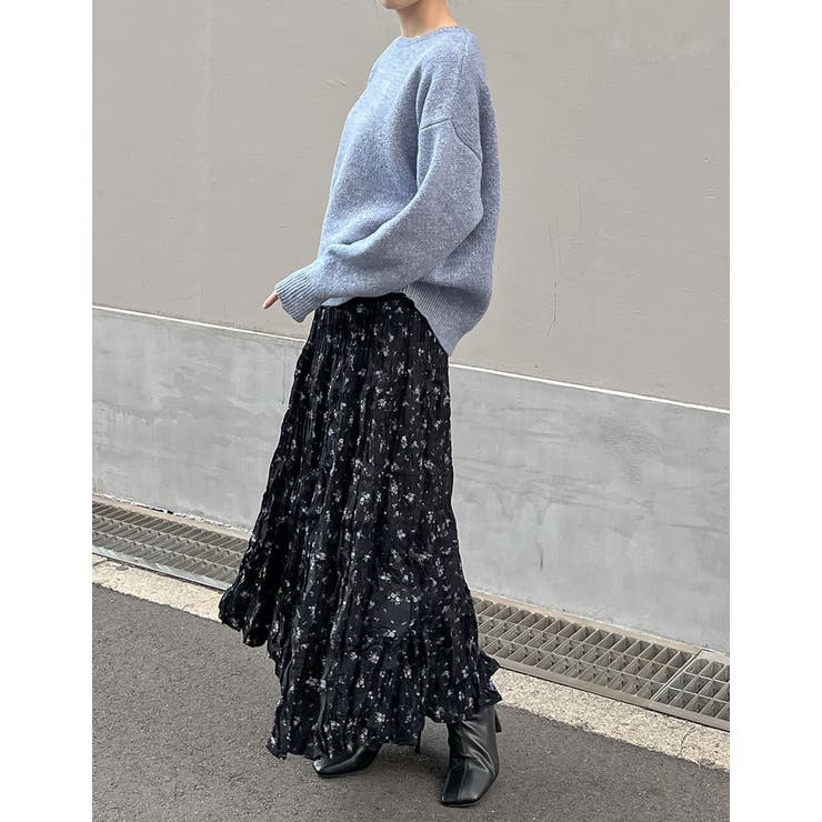 [静電気防止]モヘアライクニットトップス | Re:EDIT | 詳細画像13 