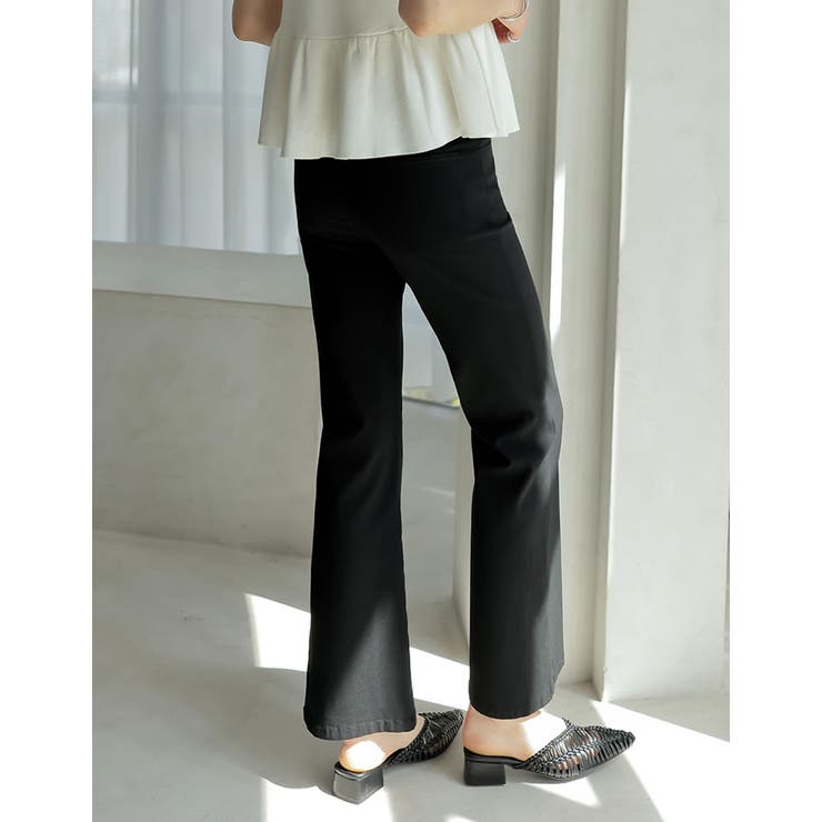 【3.1 Phillip Lim】コンパクトクロップド キックフレアパンツ Tailored Cropped Kick Flare Trouser by 3.1 Phillip Lim x RTR
