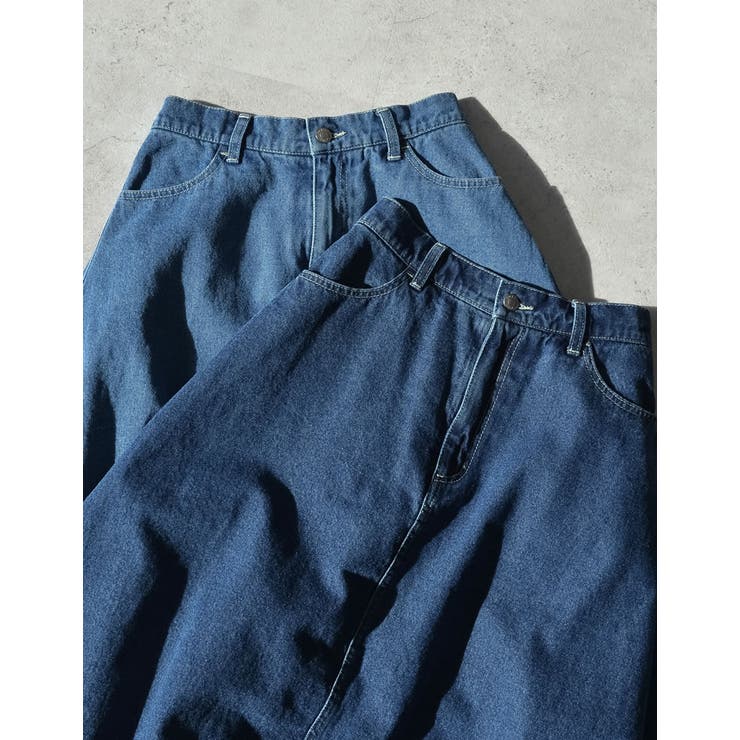 [2025SS COLLECTION][低身長 高身長サイズ有]コットンデニムバ… | Re:EDIT | 詳細画像2 