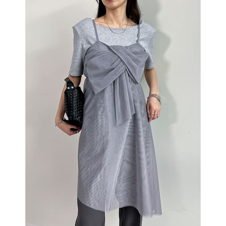 [2025SS COLLECTION][オケージョン セレモニー]チュールノット… | Re:EDIT | 詳細画像31 