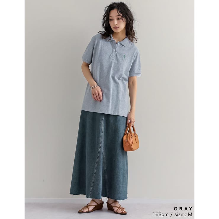 [U.S. POLO ASSN.][別注]鹿の子刺繍ポロシャツ | Re:EDIT | 詳細画像16 