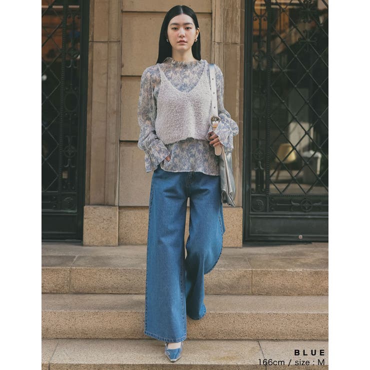 [2025SS COLLECTION][低身長 高身長サイズ有]サイドスタッズワ… | Re:EDIT | 詳細画像7 