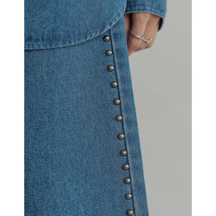 [2025SS COLLECTION][低身長 高身長サイズ有]サイドスタッズワ… | Re:EDIT | 詳細画像27 