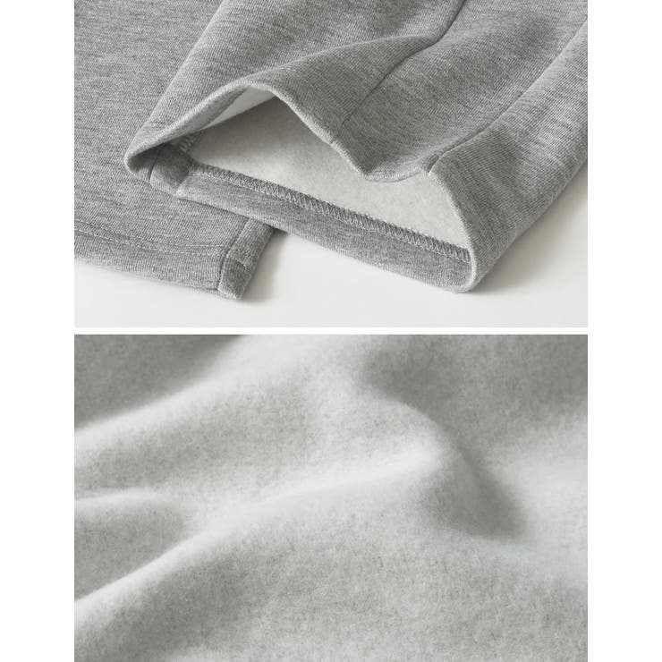 [低身長/大きいサイズ有]裏起毛スウェットカーブパンツ | Re:EDIT | 詳細画像28 