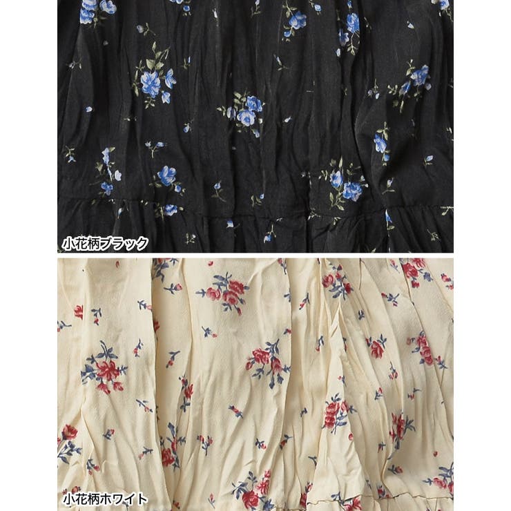 [2025SS COLLECTION][低身長サイズ有]フラワー柄クリンクルスカ… | Re:EDIT | 詳細画像18 