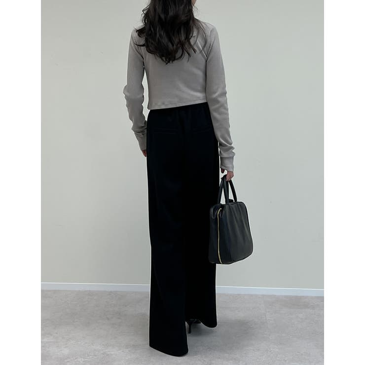 [2点セット]マルチWAYテレコリブキャミソール＆カーディガンアンサンブル | Re:EDIT | 詳細画像14 