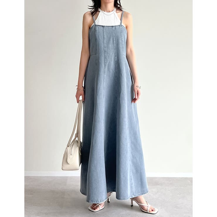 [2025 SUMMER COLLECTION][低身長サイズ有]コットンデニム… | Re:EDIT | 詳細画像9 