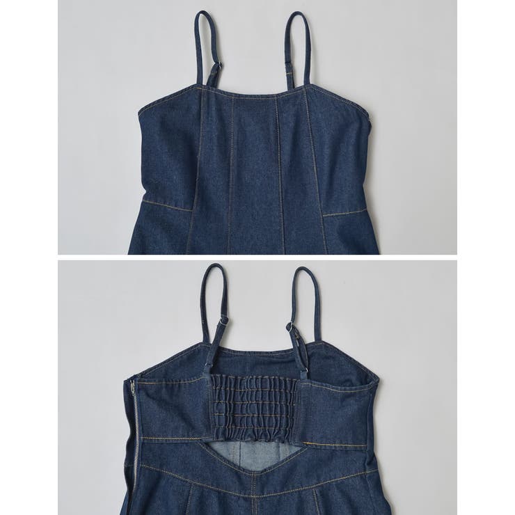 [2025 SUMMER COLLECTION][低身長サイズ有]コットンデニム… | Re:EDIT | 詳細画像28 