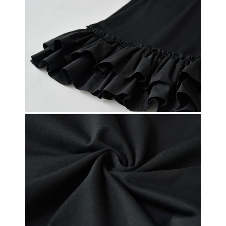 ブロード切り替えペプラムタンクトップ | Re:EDIT | 詳細画像21 