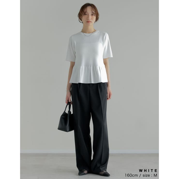 [2026 SUMMER COLLECTION][新色追加][体型カバー]5分袖… | Re:EDIT | 詳細画像12 