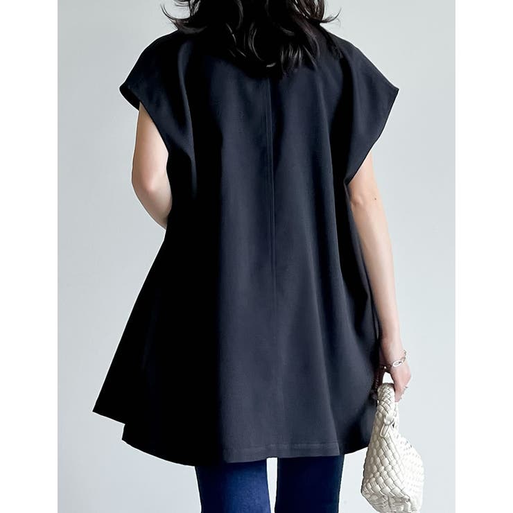 リネンライク金ボタンテーラードジレベスト | Re:EDIT | 詳細画像36 