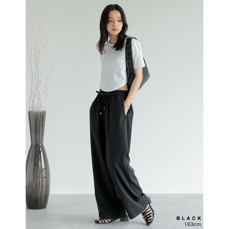 フェイクレザースタッズ付きショルダーバッグ | Re:EDIT | 詳細画像10 