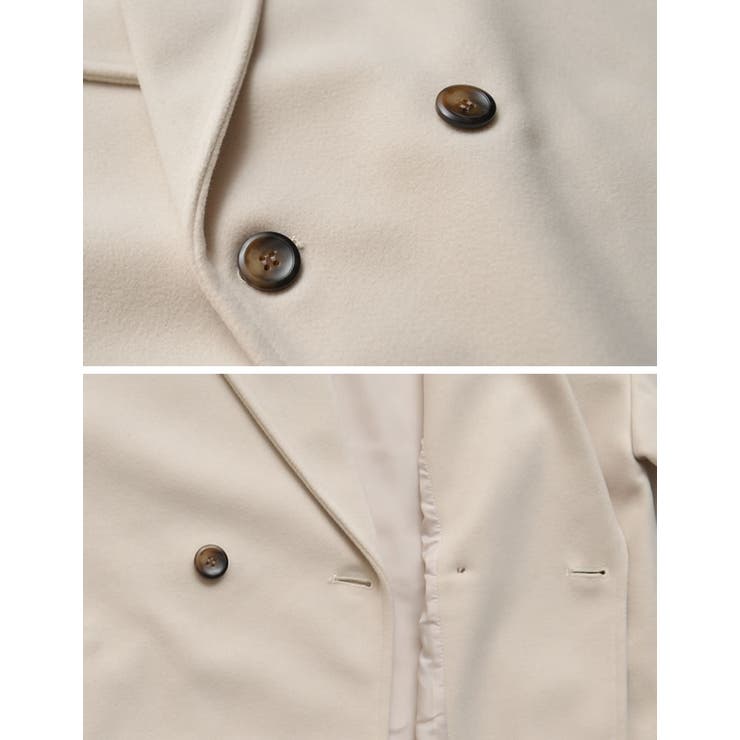 サイドスリットロングチェスターコート | Re:EDIT | 詳細画像27 