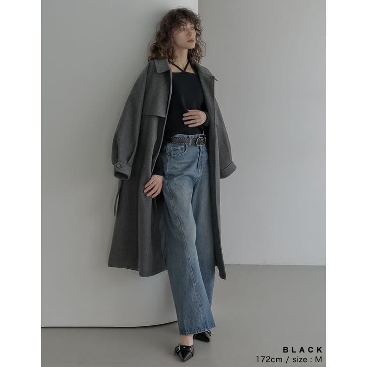 [2025AW COLLECTION]ホルターボレロ風ニットプルオーバー | Re:EDIT | 詳細画像9 