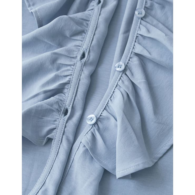 フリルカラーノースリーブブラウス | Re:EDIT | 詳細画像34 