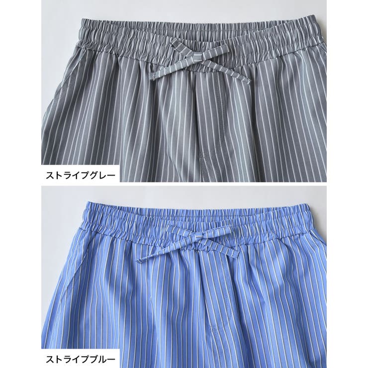 [低身長/高身長サイズ有]マルチストライプブロードカーゴパンツ | Re:EDIT | 詳細画像19 