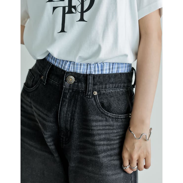 選べる柄or無地ブロードイージーショートパンツ | Re:EDIT | 詳細画像6 