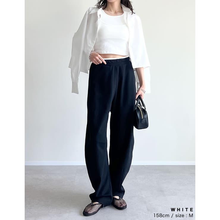 無地orチェック柄クロップドシャツ | Re:EDIT | 詳細画像10 