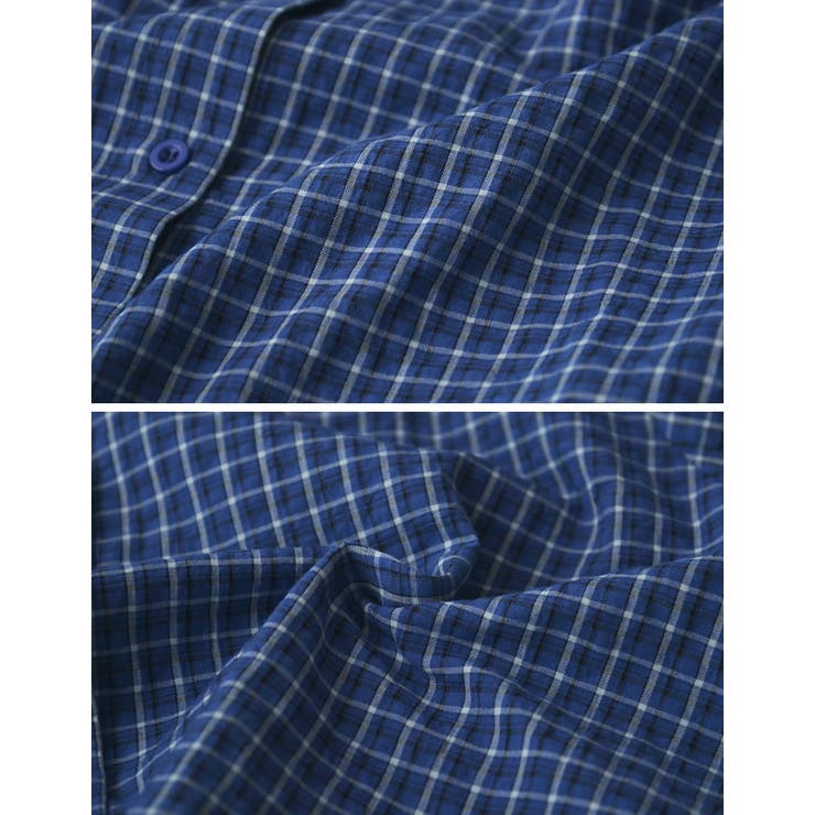 無地orチェック柄クロップドシャツ | Re:EDIT | 詳細画像25 