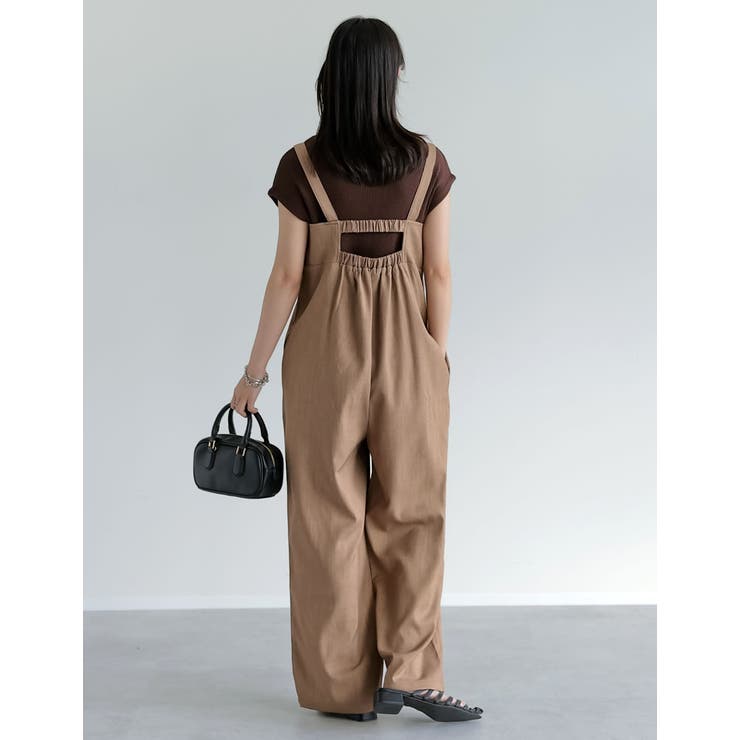 [低身長 高身長サイズ有][洗濯機で洗える][イージーケア]リネンライクバックゴ… | Re:EDIT | 詳細画像22 