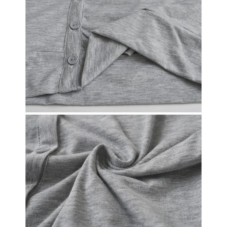 [UVカット]天竺Vネックカーディガン | Re:EDIT | 詳細画像32 