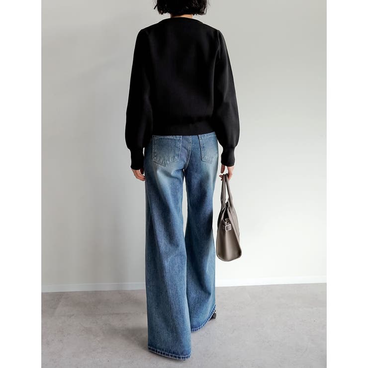 金釦スポンジニットカーディガン | Re:EDIT | 詳細画像8 