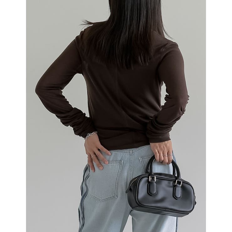 フラッフィシアー袖ギャザートップス | Re:EDIT | 詳細画像26 