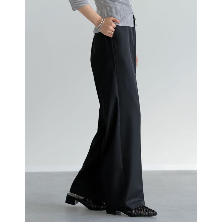 [CoolWork][接触冷感][低身長 高身長サイズ有]冷感ツイルストレートス… | Re:EDIT | 詳細画像24 