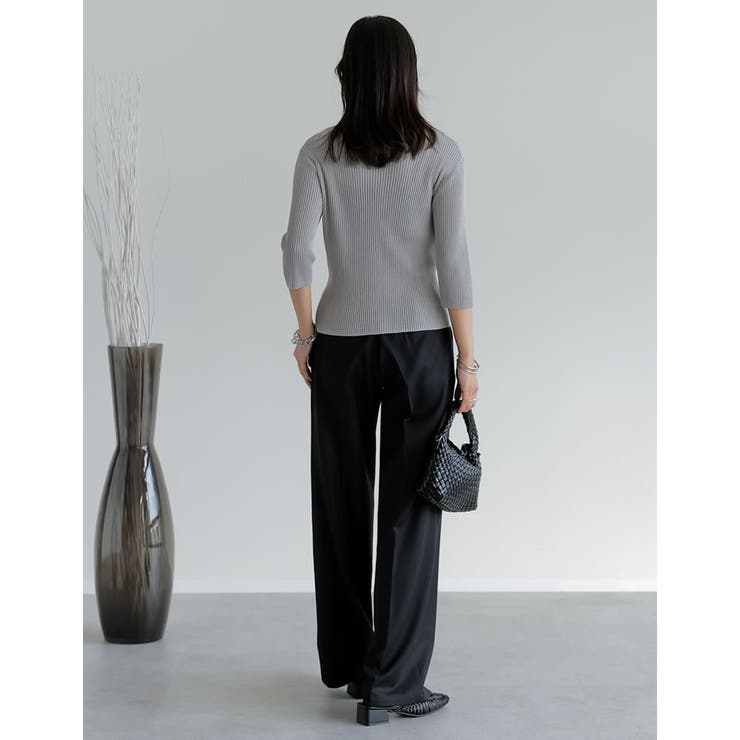 [CoolWork][接触冷感][低身長 高身長サイズ有]冷感ツイルストレートス… | Re:EDIT | 詳細画像25 