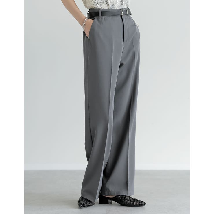 [CoolWork][接触冷感][低身長 高身長サイズ有]冷感ツイルストレートス… | Re:EDIT | 詳細画像29 