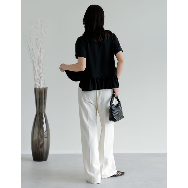 [CoolWork][接触冷感][低身長 高身長サイズ有]冷感ツイルストレートス… | Re:EDIT | 詳細画像36 