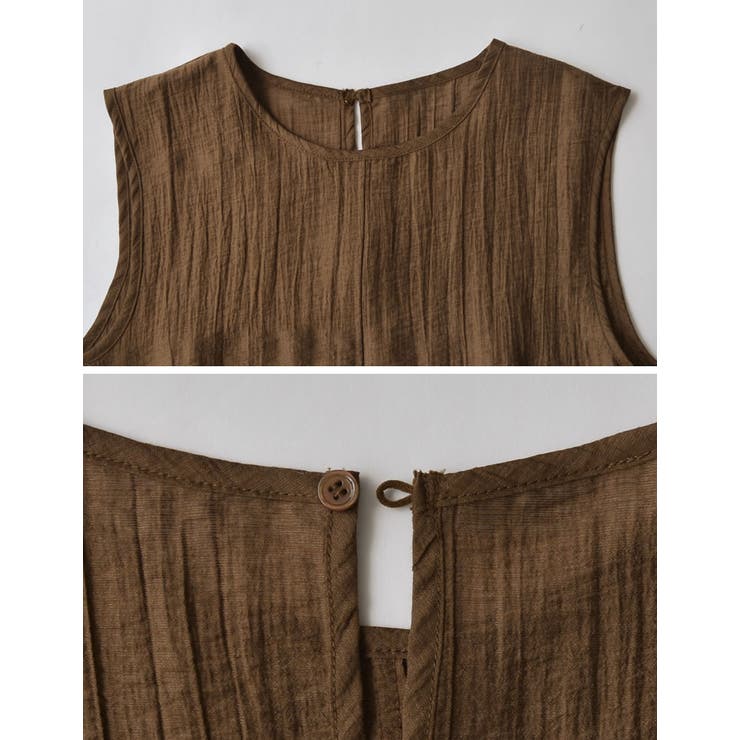 [接触冷感][2点セット]シアーリネンタッチパンツセットアップ | Re:EDIT | 詳細画像22 