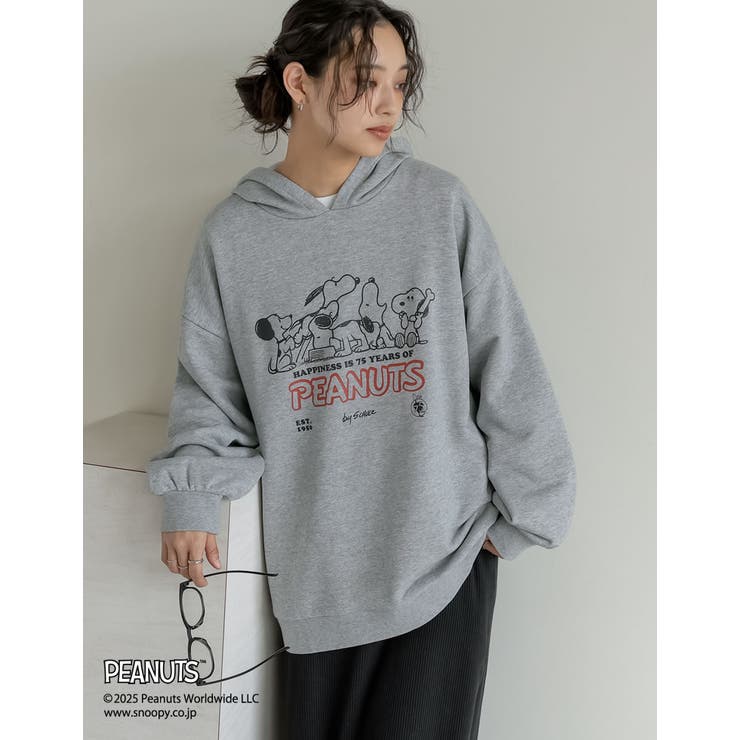 [PEANUTS][別注]オーバーサイズフーディー | Re:EDIT | 詳細画像4 