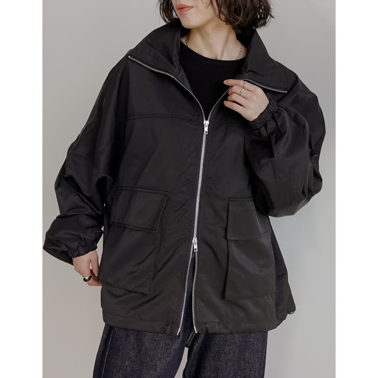 スタンドカラージップブルゾン | Re:EDIT | 詳細画像2 