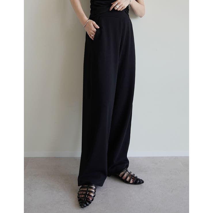 [低身長/高身長サイズ有]ライトダンボールワイドパンツ | Re:EDIT | 詳細画像10 