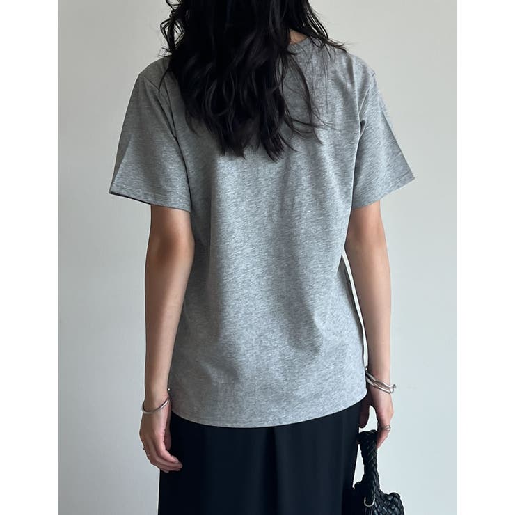 [UVカット][汗じみ防止][両面撥水加工]コットン天竺半袖Tシャツ | Re:EDIT | 詳細画像14 